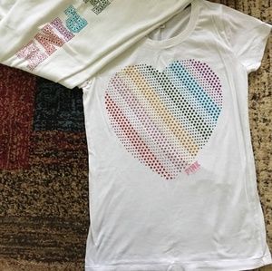 Tenue RAINBOW VICTORIA'S SECRET PINK - Neuve Avec étiquettes, Taille XS Et Small, Multicolore (activewear)